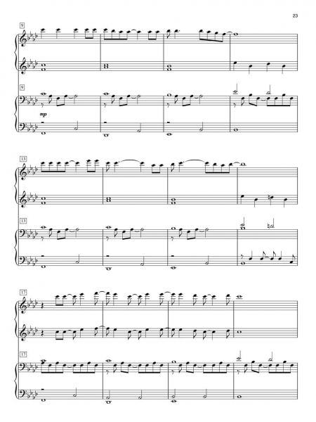 Frozen Piano Duet Play-Along Volume 44