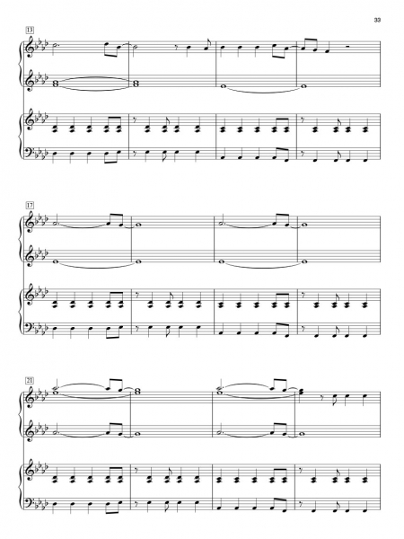 Coldplay Piano Duet Play-Along Volume 45