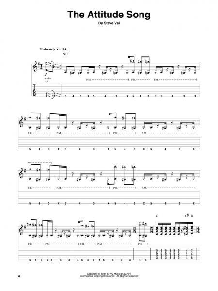 Steve Vai Guitar Play-Along Volume 193