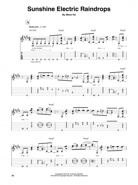 Steve Vai Guitar Play-Along Volume 193