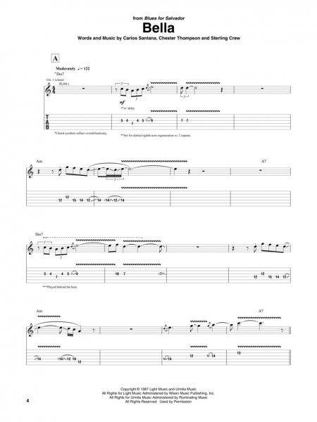 Santana Guitar Anthology