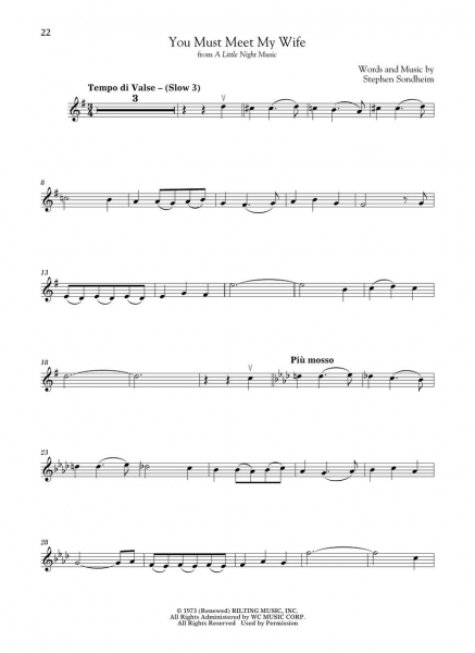 Sondheim for Violin and Piano
