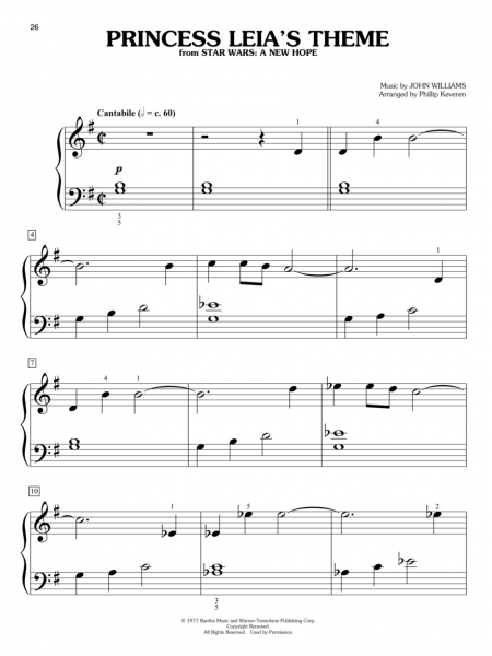 Star Wars Big-Note Piano