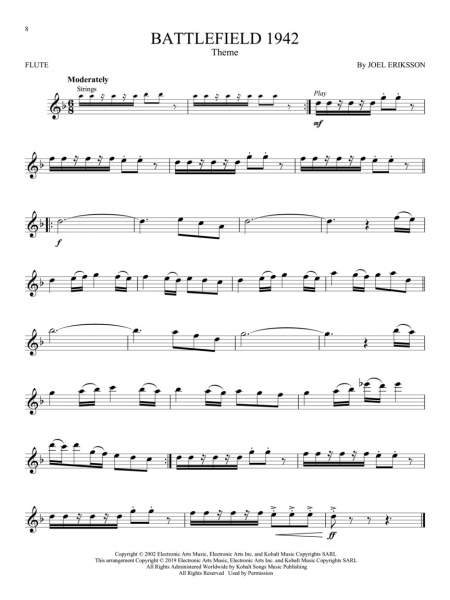 Video Game Music for Flute