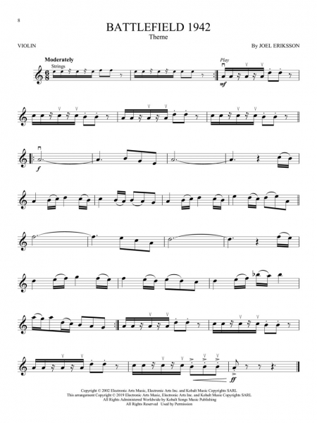 Video Game Music for Violin