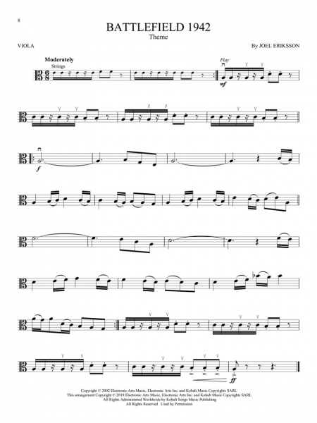 Video Game Music for Viola