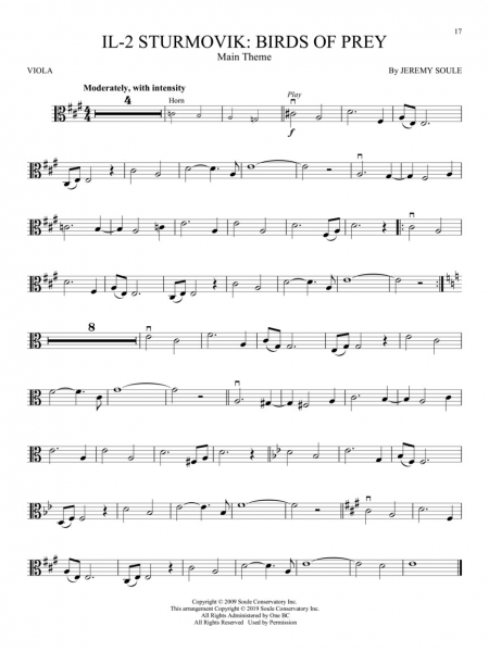 Video Game Music for Viola