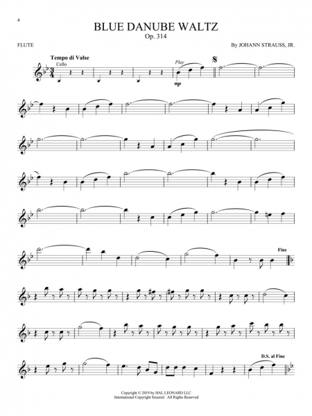 Great classical themes Querflöte+Online-Audio