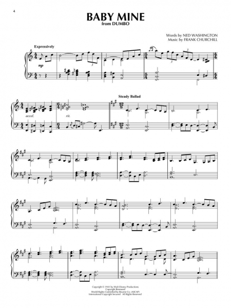 Disney Peaceful Piano Solos