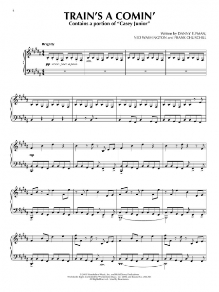 Dumbo Piano Solo Songbook