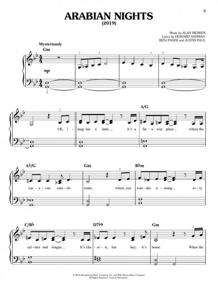 Aladdin Easy Piano