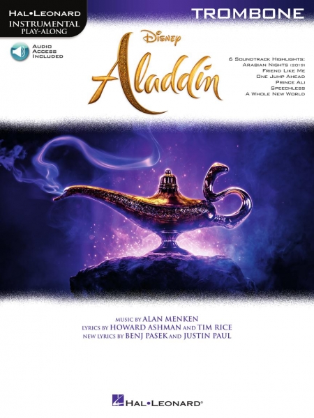 Aladdin Instrumental Play-Along Series for Trombone