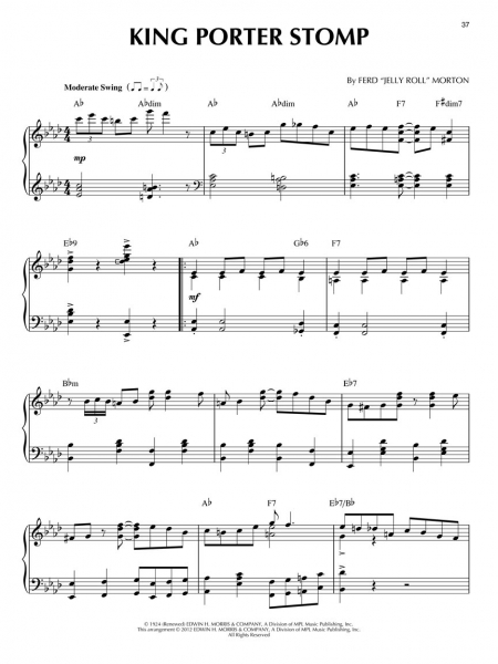 New Orleans Jazz Piano Solos Volume 21