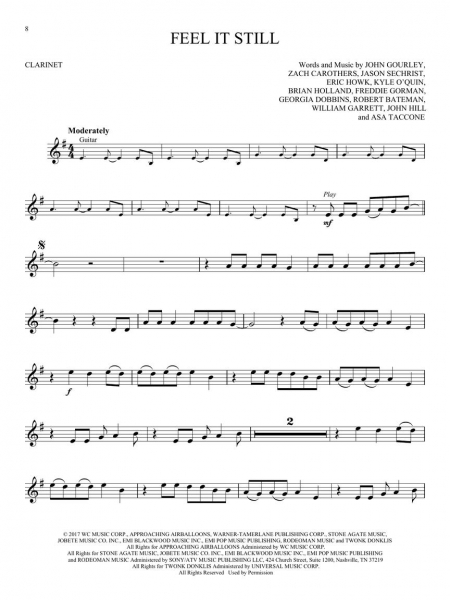 Stadium Rock for Clarinet