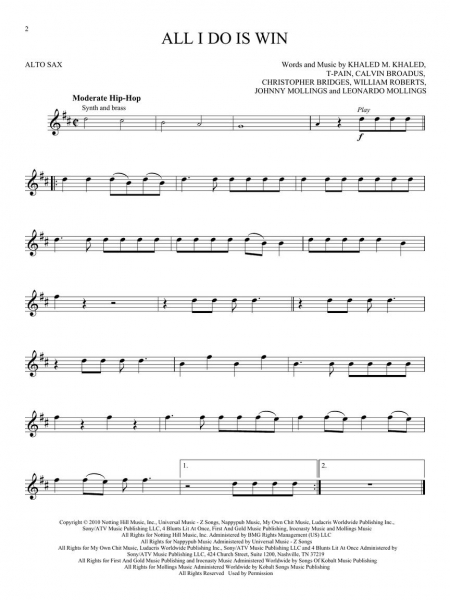 Stadium Rock for Alto Sax