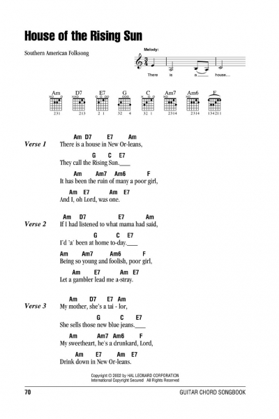 Folksongs