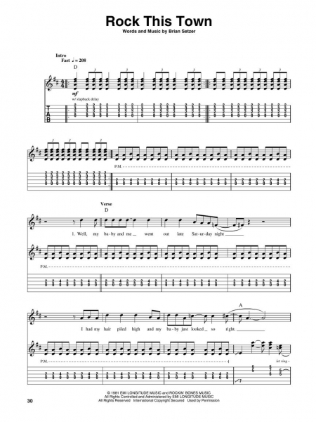 Rockabilly Guitar Play-Along Volume 20