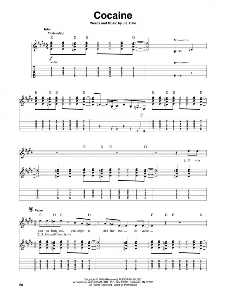 Eric Clapton Guitar Play-Along Volume 24