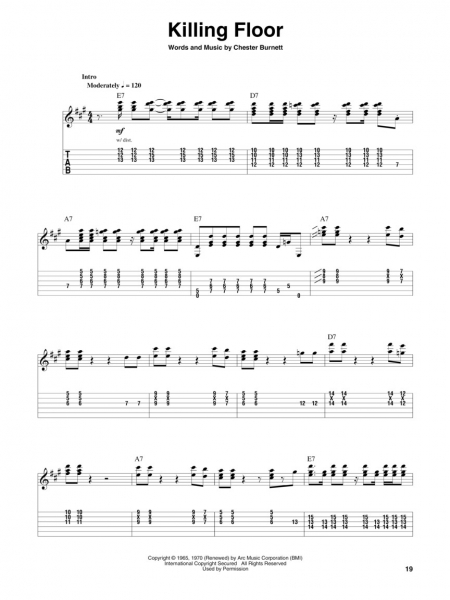 Blues Guitar Play-Along Volume 38