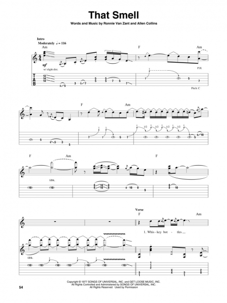 Lynyrd Skynyrd Guitar Play-Along Volume 43