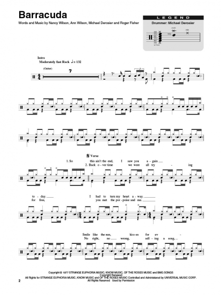 Classic Rock Drum Play-Along Volume 2