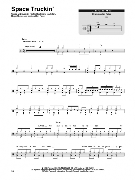 Classic Rock Drum Play-Along Volume 2