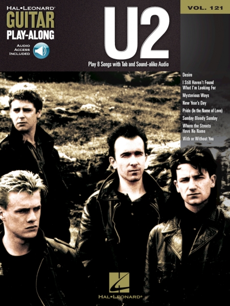U2 Guitar Play-Along Volume 121