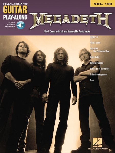 Megadeth Guitar Play-Along Volume 129