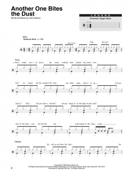 Queen Drum Play-Along Volume 29
