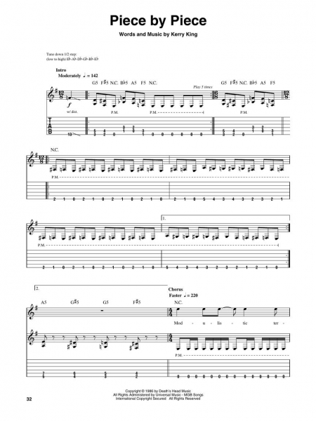 Slayer Guitar Play-Along Volume 156