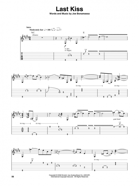 Joe Bonamassa Guitar Play-Along Volume 152