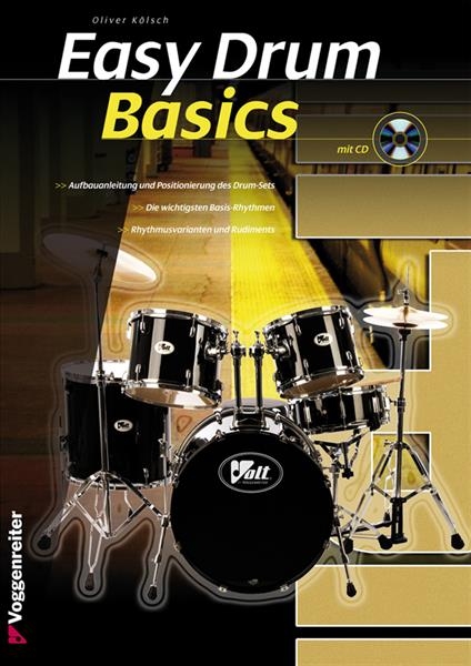 Voggenreiter Easy Drum Basics Oliver Kölsch