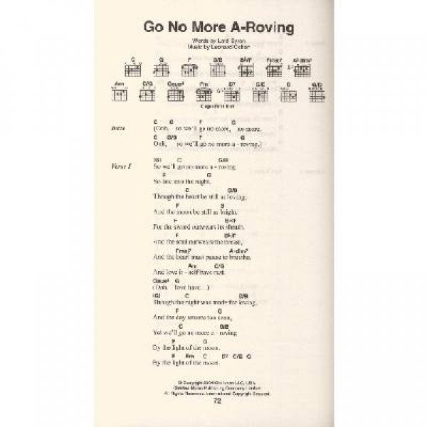 The little black songbook Leonard Cohen