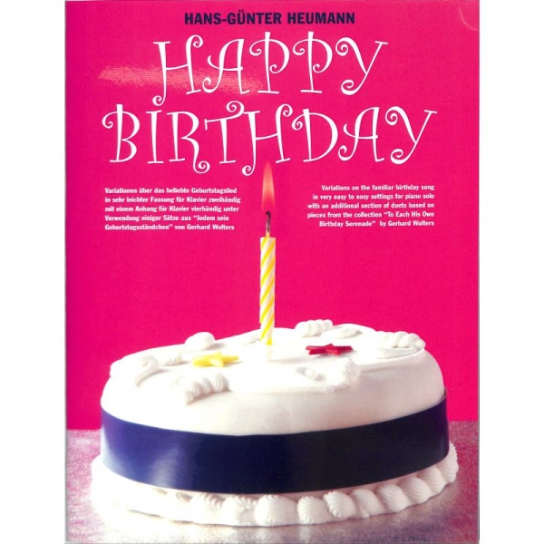 Happy Birthday für Klavier