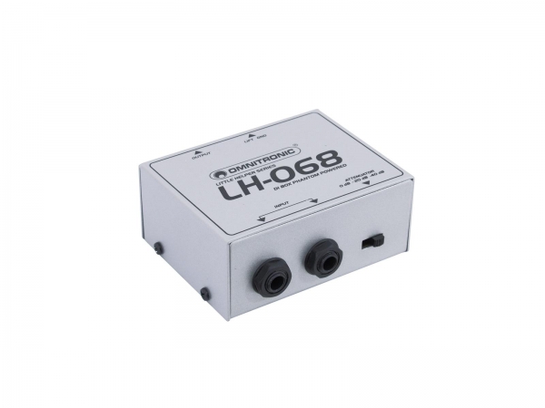 OMNITRONIC LH-068 DI-Box Phantomspeisung