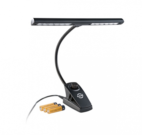 K&M 12295 Notenpultleuchte Dimmer Light