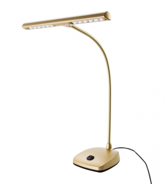 K&M 12297 LED Pianoleuchte Goldfarbig