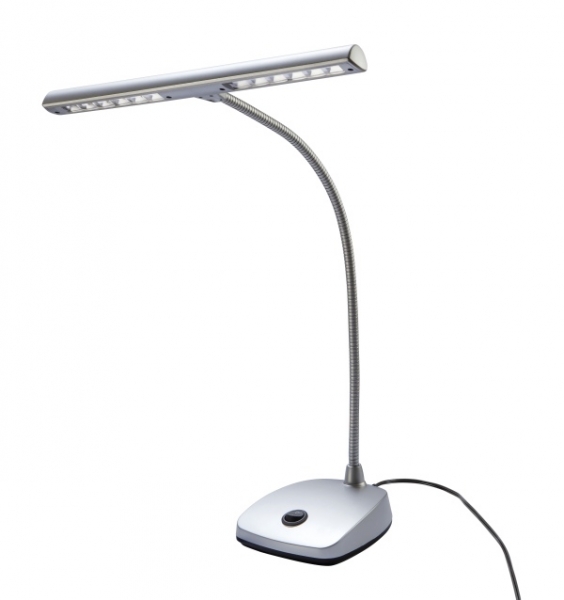 K&M 12297 LED Pianoleuchte Silver