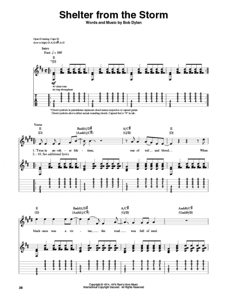 Bob Dylan Guitar Play-Along Volume 148