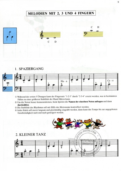 Mein erstes Jahr Klavierunterrich