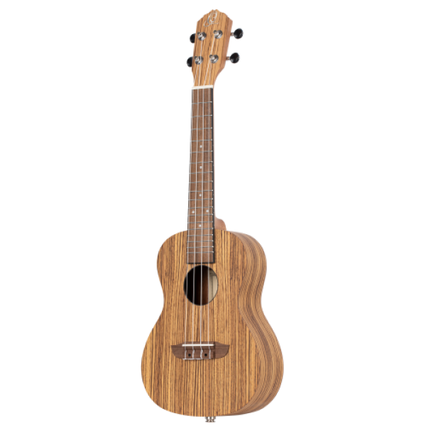 Ortega RFU11ZE-L Zebraholz Konzert Ukulele mit Tonabnehmer Lefthand !!!
