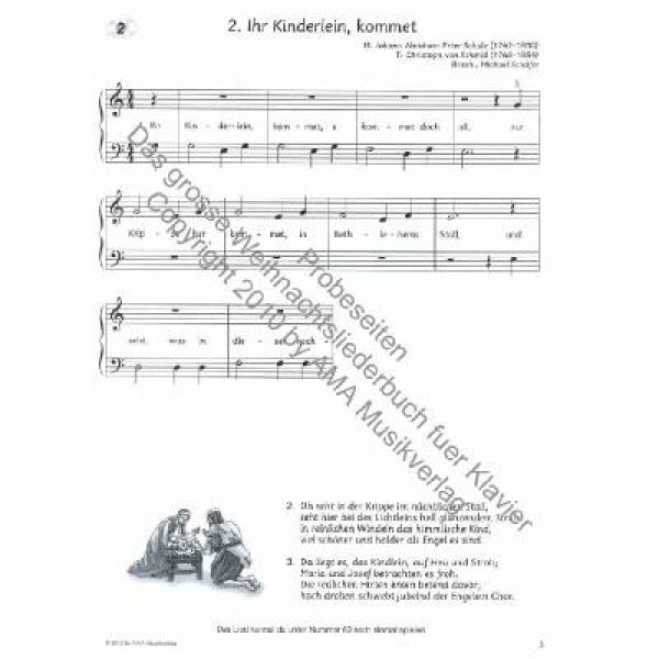 Das große Weihnachtsliederbuch für Klavier