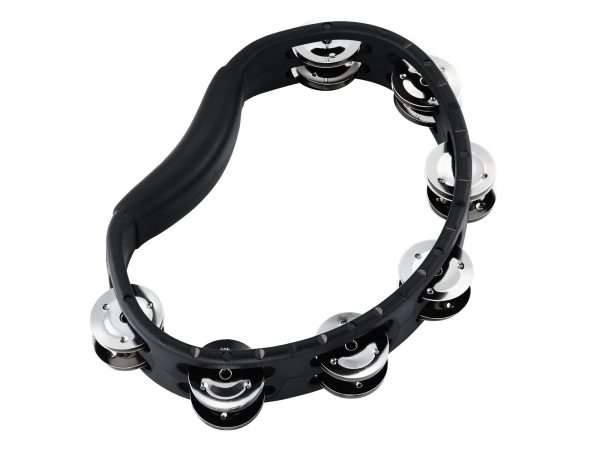 Meinl TMT1BK Traditional Tambourine, Steel Jingles