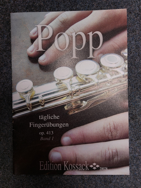 Popp; Tägliche Fingerübungen Band 1 op. 413