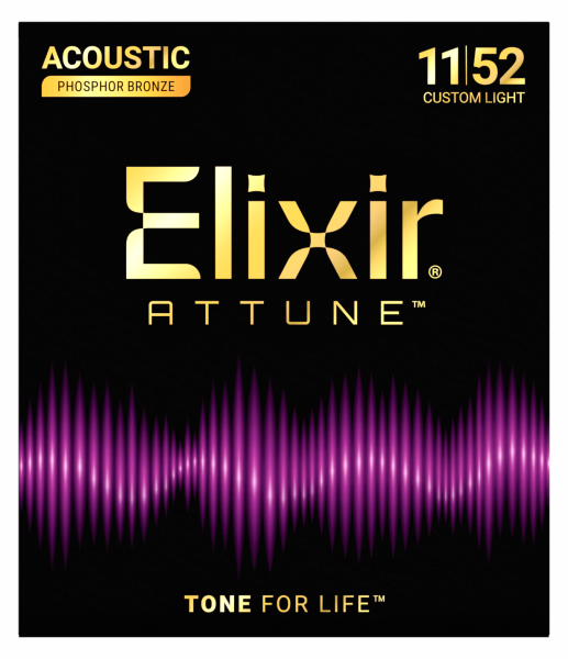 Elixir Saiten f. Westerngitarre - Attune 21027 Phosphor Bronze