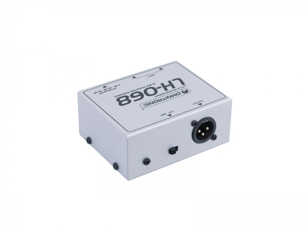 OMNITRONIC LH-068 DI-Box Phantomspeisung