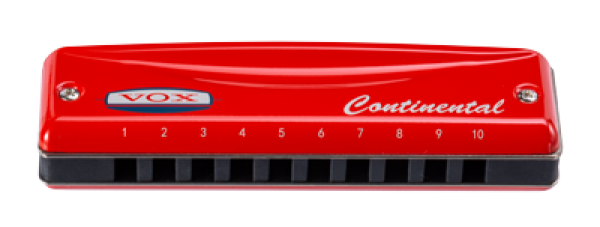 VOX Mundharmonika, Continental, Tonart C, Continental Red