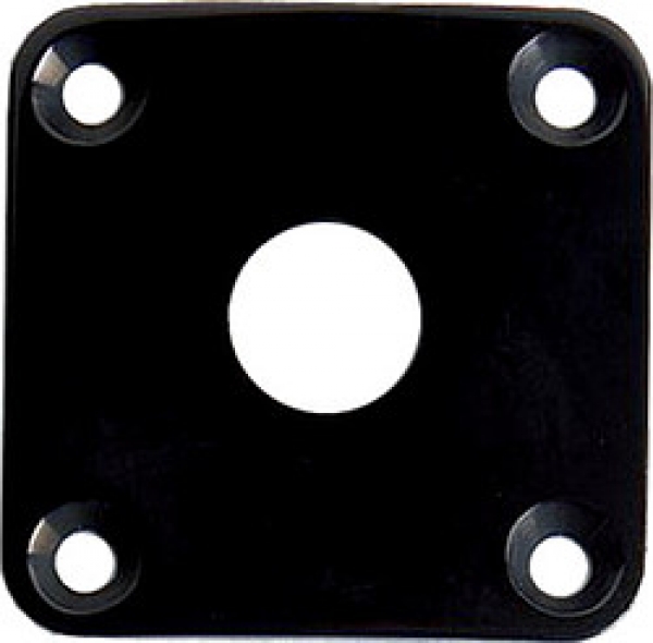 Jack Plate Black Metal