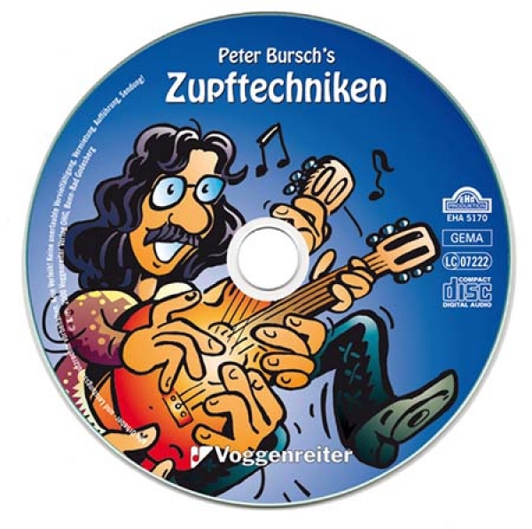 Peter Bursch's Zupftechniken für Gitarre