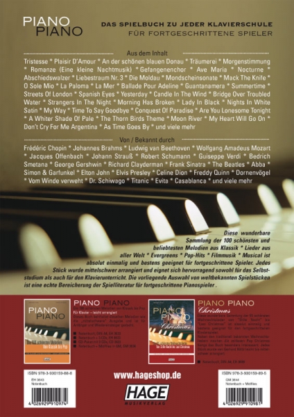 Piano Piano 1 mittelschwer